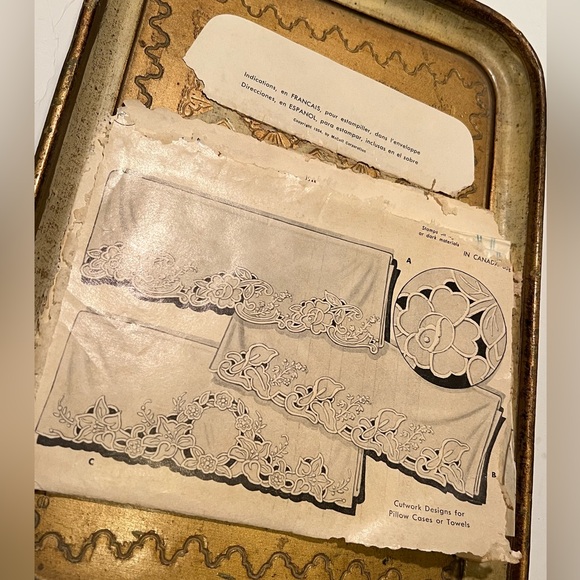 VINTAGE CUTWORK DESIGN PATTERNS. - Picture 1 of 14